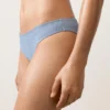 Klassische Bikinis-Slips mit Streifenmuster Klassische Bikinis-Slips mit Streifenmuster