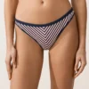 Klassische Bikinislip-Slips mit strukturierten Streifen und Borten Klassische Bikinislip-Slips mit strukturierten Streifen und Borten