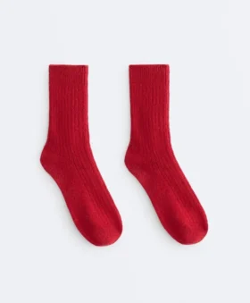 Klassische Socken 15 % Kaschmir 10 % Wolle