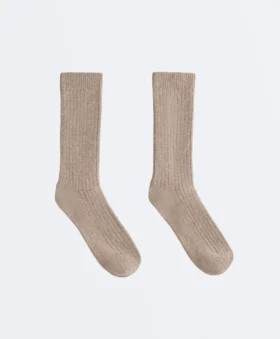 Klassische Socken 15 % Kaschmir 10 % Wolle