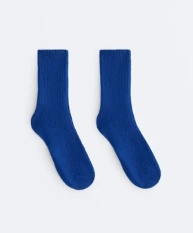 Klassische Socken 15 % Kaschmir 10 % Wolle