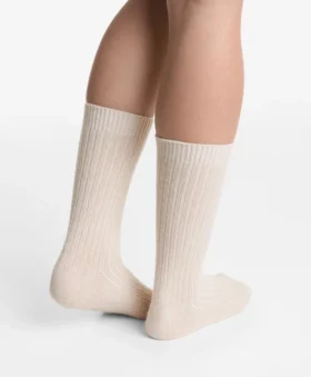 Klassische Socken 15 % Kaschmir 10 % Wolle