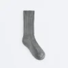 Klassische Socken aus Seidenmischung mit Rippenstruktur Klassische Socken aus Seidenmischung mit Rippenstruktur