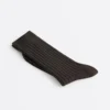 Klassische Socken aus Seidenmischung mit Rippenstruktur Klassische Socken aus Seidenmischung mit Rippenstruktur