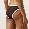 Klassischer Bikini-Slip mit Kontrastbesatz Klassischer Bikini-Slip mit Kontrastbesatz