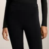 Knöchellange, hoch geschnittene, super-extra-warme, nahtlose 70-cm-Leggings