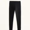 Knöchellange, hoch geschnittene, super-extra-warme, nahtlose 70-cm-Leggings