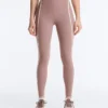 Knöchellange Leggings mit hoher Taille, Compressive Core Control und Kontrastdetails Knöchellange Leggings mit hoher Taille, Compressive Core Control und Kontrastdetails