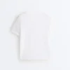 Kurzarm-T-Shirt aus Baumwollmischung in Regular Fit