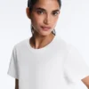 Kurzarm-T-Shirt aus Baumwollmischung in Regular Fit