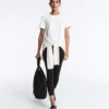 Kurzarm-T-Shirt aus Baumwollmischung in Regular Fit