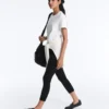 Kurzarm-T-Shirt aus Baumwollmischung in Regular Fit