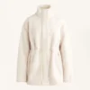 Lammfelljacken mit verstellbarer Taille