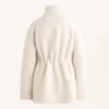 Lammfelljacken mit verstellbarer Taille