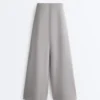 Lange Plissee-Hose mit Soft Touch-Modal Lange Plissee-Hose mit Soft Touch-Modal