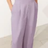 Langer Jumpsuit aus Baumwolle mit Kragen Langer Jumpsuit aus Baumwolle mit Kragen