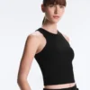 Langes Top aus Modal-Rippstoff Langes Top aus Modal-Rippstoff