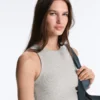 Langes Top aus Modal-Rippstoff Langes Top aus Modal-Rippstoff