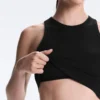 Langes Top aus Modal-Rippstoff Langes Top aus Modal-Rippstoff