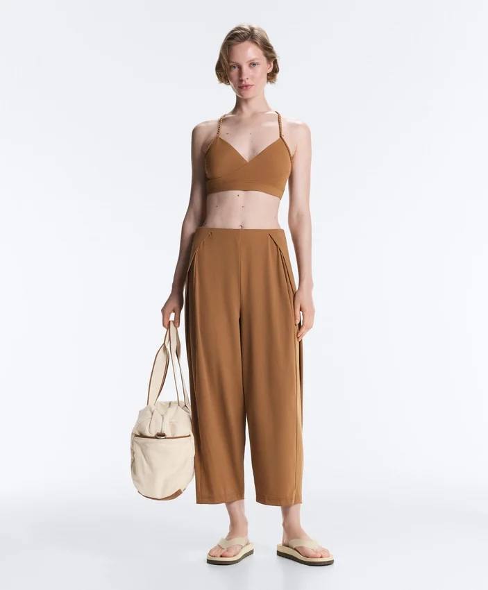 Light Touch lange Hose mit hoher Taille Light Touch lange Hose mit hoher Taille
