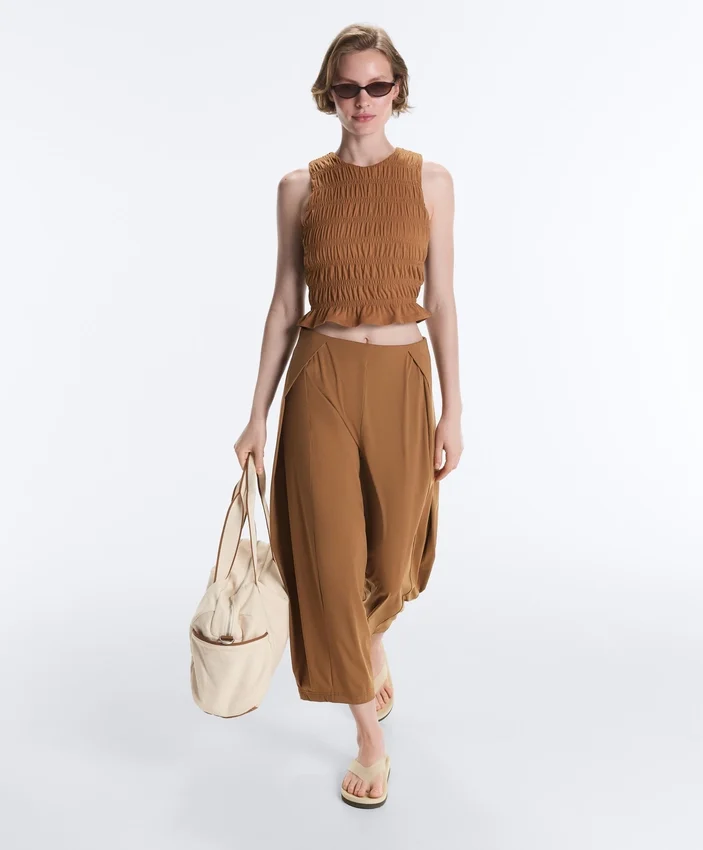 Light Touch lange Hose mit hoher Taille Light Touch lange Hose mit hoher Taille