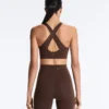 Light Touch Medium-Support Crossover Back Bra