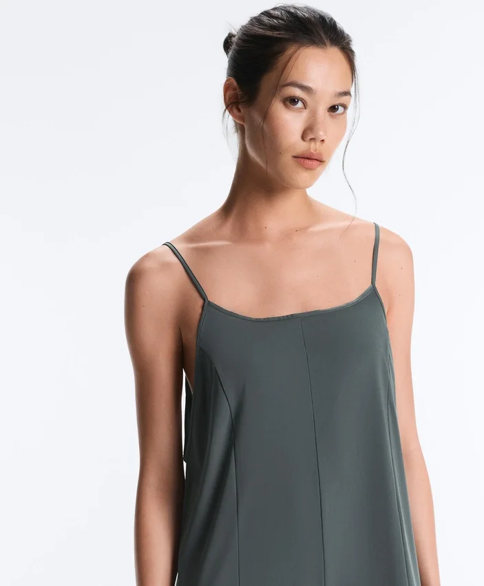 Light Touch Wide Long Jumpsuit Light Touch Wide Long Jumpsuit