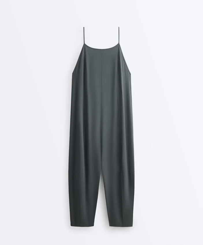 Light Touch Wide Long Jumpsuit Light Touch Wide Long Jumpsuit