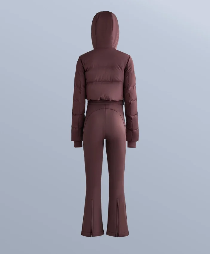 Minardi Piume Ski – wasserabweisender, gefütterter Jumpsuit mit 80 % Daunen- und 20 % Federfüllung Minardi Piume Ski – wasserabweisender, gefütterter Jumpsuit mit 80 % Daunen- und 20 % Federfüllung
