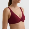 Mini-Karomuster-Jacquard-Halter-Bikinioberteil Mini-Karomuster-Jacquard-Halter-Bikinioberteil