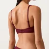 Mini-Karomuster-Jacquard-Halter-Bikinioberteil Mini-Karomuster-Jacquard-Halter-Bikinioberteil