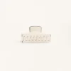 Mittlere quadratische Haarschmuck-Spange