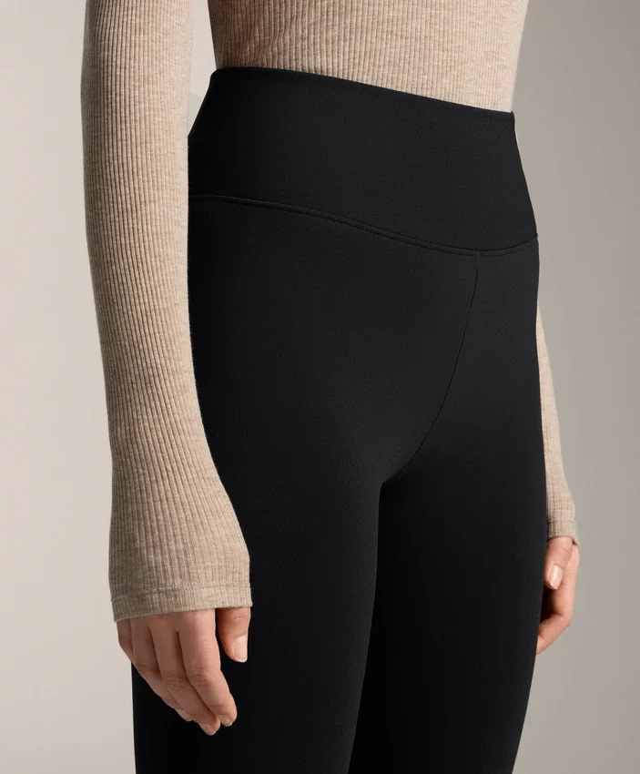 Nahtlose, extrawarme Leggings mit superhoher Taille, 70 cm, knöchellang Nahtlose, extrawarme Leggings mit superhoher Taille, 70 cm, knöchellang