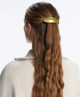 Ovale Haarschmuck-Spange