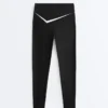 Perfect-Adapt Leggings mit hoher Taille und Knöchellänge sowie kontrastierenden Details Perfect-Adapt Leggings mit hoher Taille und Knöchellänge sowie kontrastierenden Details