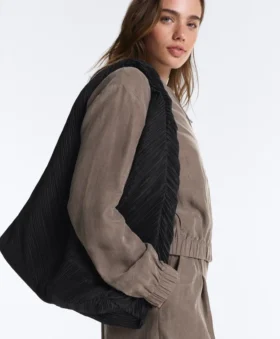 Plissierte Nylontasche Plissierte Nylontasche