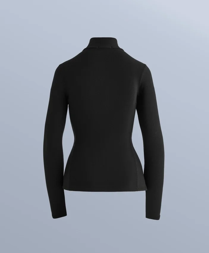 Polar-Thermo-Unterhemd mit halbem Reissverschluss als T-Shirt Polar-Thermo-Unterhemd mit halbem Reissverschluss als T-Shirt