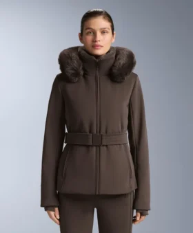 Primaloft® Ski wasserabweisende Jacke in Super-Slim-Fit Primaloft® Ski wasserabweisende Jacke in Super-Slim-Fit