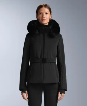 Primaloft® Ski wasserabweisende Jacke in Super-Slim-Fit Primaloft® Ski wasserabweisende Jacke in Super-Slim-Fit