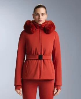 Primaloft® Ski wasserabweisende Jacke in Super-Slim-Fit Primaloft® Ski wasserabweisende Jacke in Super-Slim-Fit
