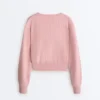 Pullover aus Zopfstrick Pullover aus Zopfstrick