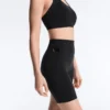Radsport-Leggings mit hoher Taille und Compressive-Einsatz, 20 cm Radsport-Leggings mit hoher Taille und Compressive-Einsatz, 20 cm