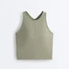 Rib Comfortlux Neckholder-Top