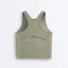 Rib Comfortlux Neckholder-Top