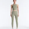 Comfortlux Leggings mit hoher Taille und geripptem Bund, knöchellang Comfortlux Leggings mit hoher Taille und geripptem Bund, knöchellang