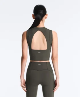 Ärmelloses Comfortlux-Tops mit Rippstrick Ärmelloses Comfortlux-Tops mit Rippstrick