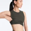 Ärmelloses Comfortlux-Tops mit Rippstrick Ärmelloses Comfortlux-Tops mit Rippstrick