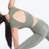 Ärmelloses Comfortlux-Tops mit Rippstrick Ärmelloses Comfortlux-Tops mit Rippstrick