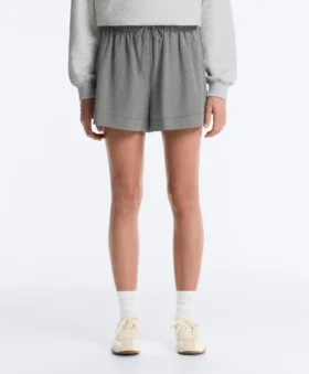 Shorts aus Lyocell-Mischgewebe mit Vichy-Karomuster Shorts aus Lyocell-Mischgewebe mit Vichy-Karomuster