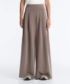 Soft Touch-Modal-Hose mit weitem Bein und Korsett-Taille